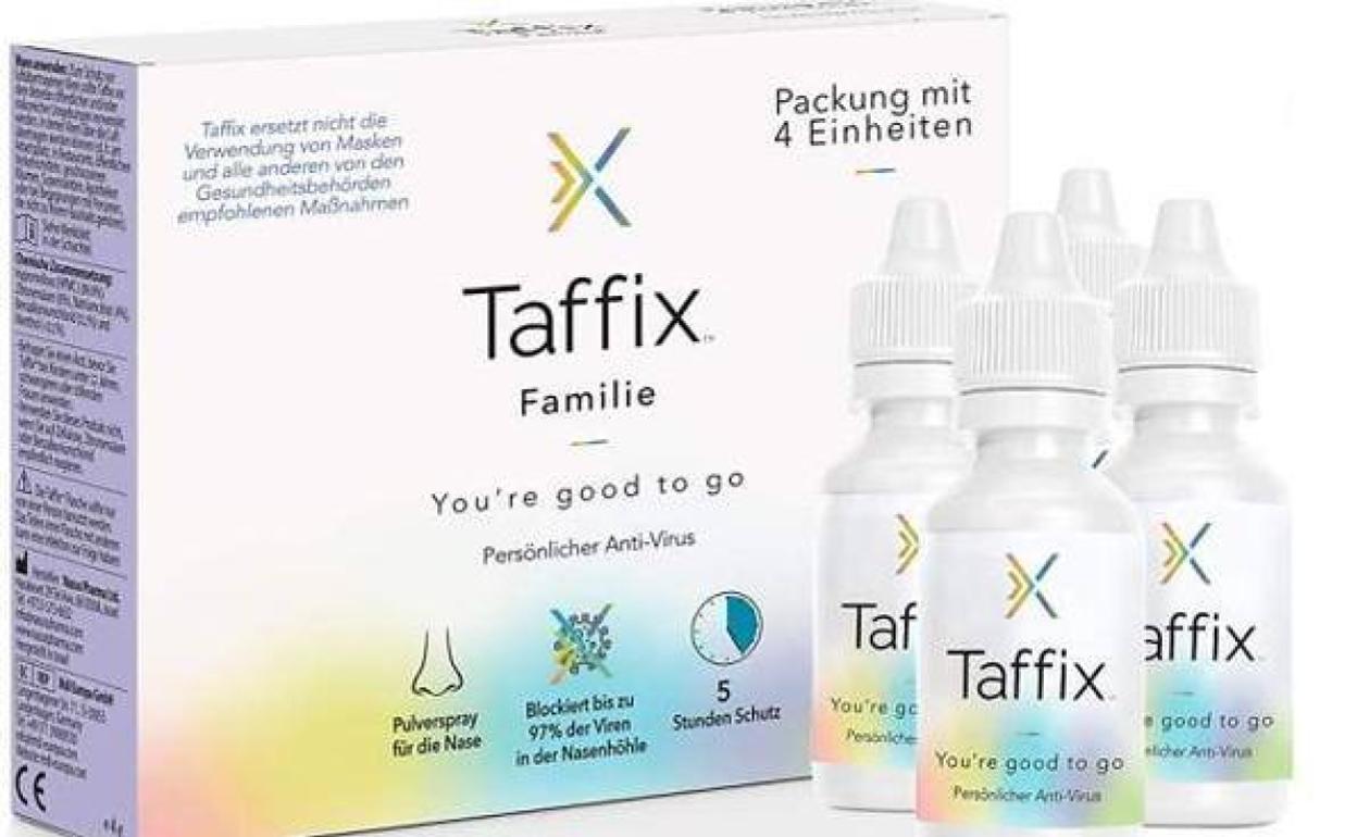 Sanidad retira Taffix, el spray nasal que aseguraba protección frente